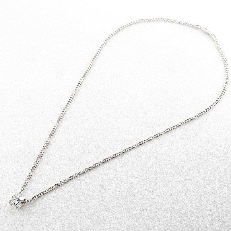 プラチナ リング ネックレス ダイヤモンド 0.7ct ペンダントトップ メンズ 大ぶり 大きめ 幅広 pt900 喜平 トップ シンプル あすつく 送料無料 セール saleの画像