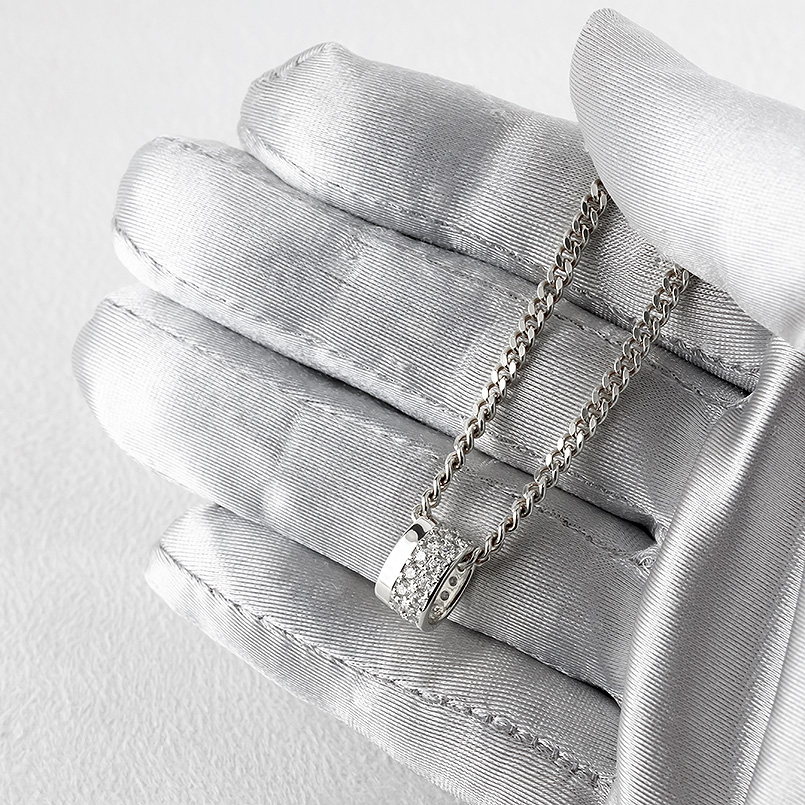 プラチナ リング ネックレス ダイヤモンド 0.7ct ペンダントトップ メンズ 大ぶり 大きめ 幅広 pt900 喜平 トップ シンプル あすつく 送料無料 セール saleの画像