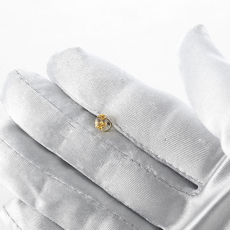 18金 ピアス オレンジガーネット レディース 片耳 ゴールド 18k つけっぱなし 簡単装着 キャッチのいらないピアス キャッチナッシャー あすつく 送料無料 セールの画像