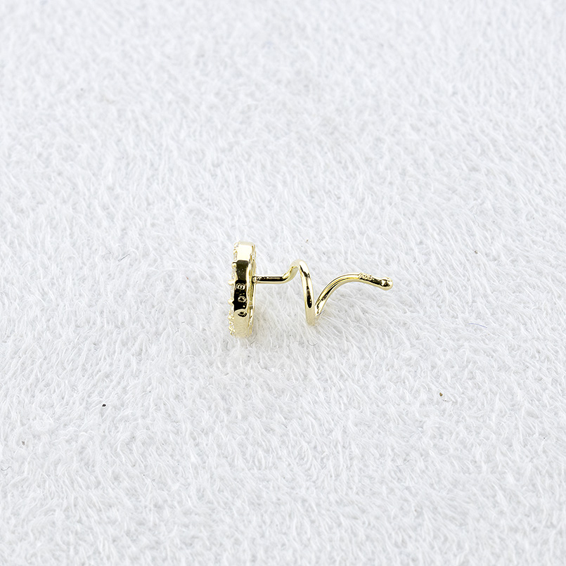 18金 プラチナ ピアス ダイヤモンド レディース 片耳 選べる デザイン ゴールド 18k pt900 簡単装着 キャッチのいらないピアス キャッチナッシャー あすつくの画像