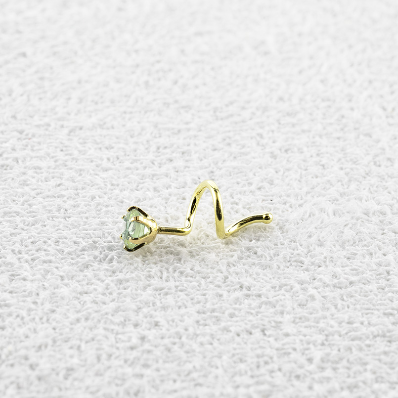 18金 ピアス 片耳 選べる 天然石 キャッチのいらないピアス キャッチナッシャー ゴールド 18k シンプル 人気 あすつく 男女兼用 送料無料 セール saleの画像