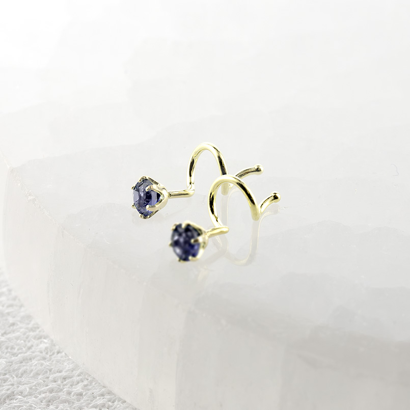 18金 ピアス ペア 男女兼用 選べる 天然石 キャッチのいらないピアス キャッチナッシャー ゴールド 18k シンプル 人気 あすつく 送料無料 セール saleの画像