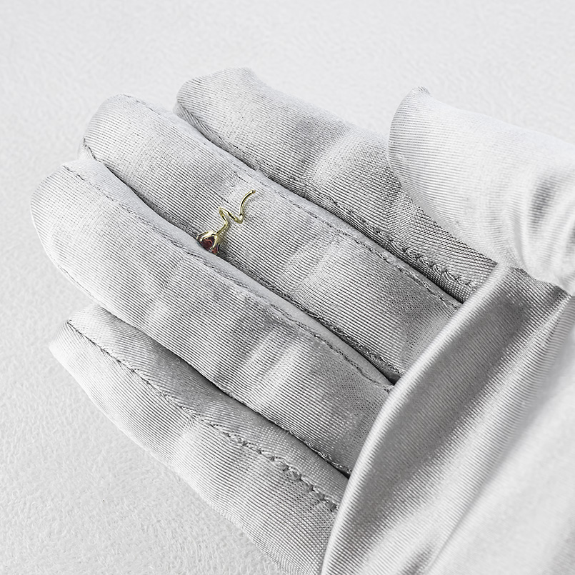 18金 ピアス 片耳 メンズ 選べる 天然石 キャッチのいらないピアス キャッチナッシャー ゴールド 18k シンプル 人気 あすつく 送料無料 セール saleの画像