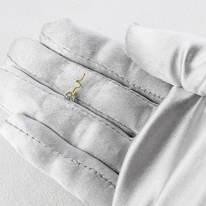 18金 ピアス 片耳 メンズ 選べる 天然石 キャッチのいらないピアス キャッチナッシャー ゴールド 18k シンプル 人気 あすつく 送料無料 セール saleの画像