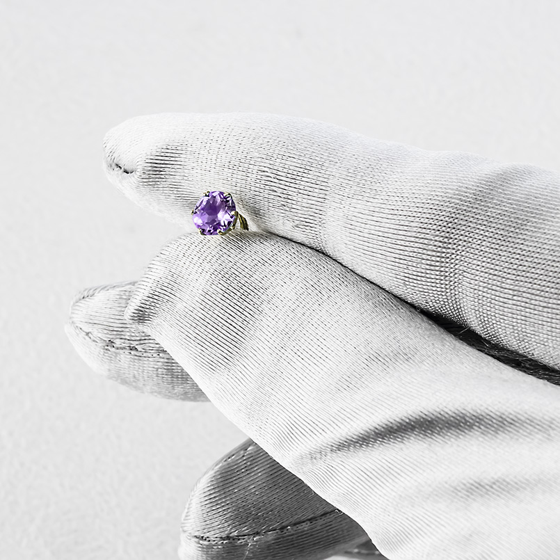 18金 ピアス 片耳 メンズ 選べる 天然石 キャッチのいらないピアス キャッチナッシャー ゴールド 18k シンプル 人気 あすつく 送料無料 セール saleの画像