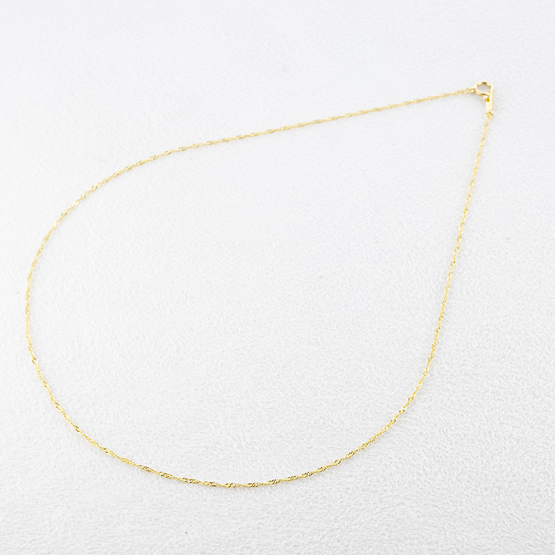 24金 純金 ネックレス 造幣局検定刻印付 チェーンのみ 40cm レディース ゴールド 24K k24 地金 シンプル 女性 あすつく 送料無料 人気 セール saleの画像