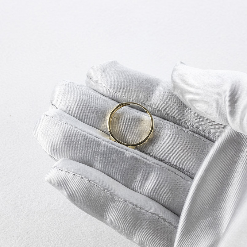 18金 リング ダイヤモンド 0.35ct メンズ 太め 幅広 ゴールド 18K 金 イエローゴールドK18 スタッズ 指輪 婚約指輪 シンプル 人気  送料無料 セール saleの画像