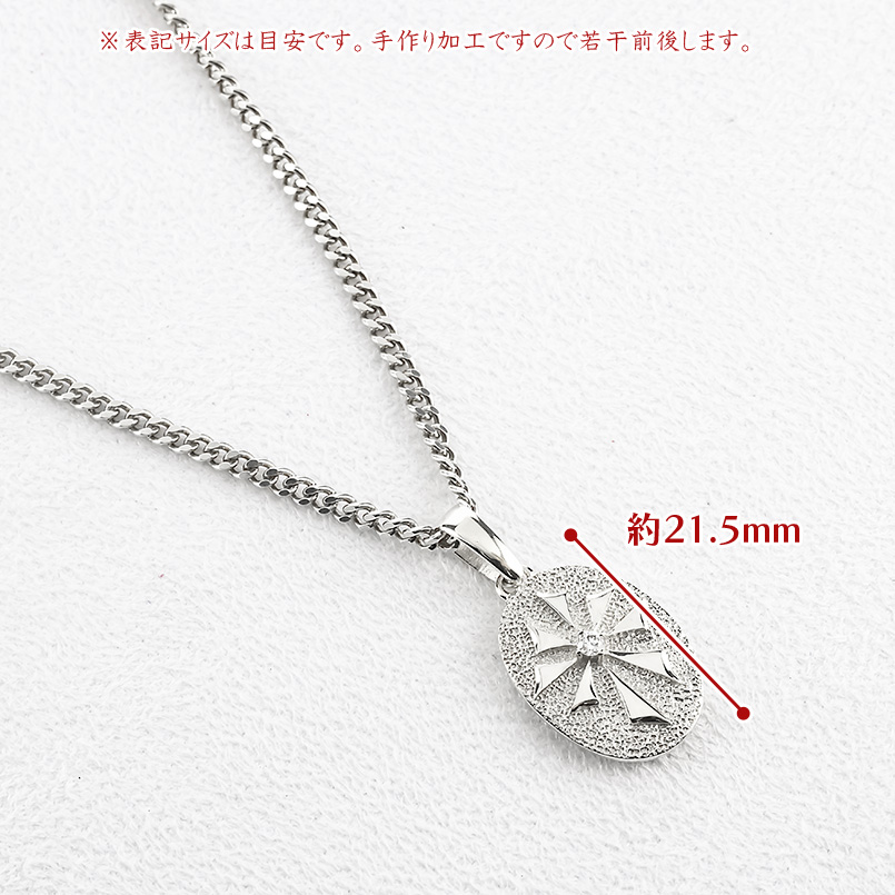 シルバー ネックレス 喜平 トップ メンズ ダイヤモンド 大ぶり ペンダントトップ sv925 クロス 太陽 十字架 シンプル おしゃれ 人気 送料無料 セール saleの画像