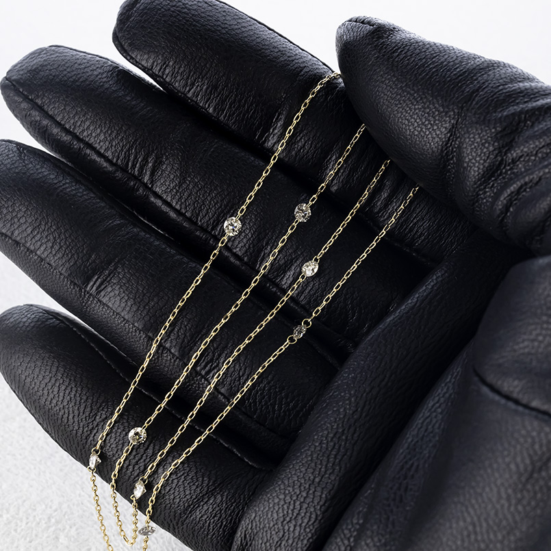 18金 ネックレス ダイヤモンド 1.0ct ...の詳細画像4