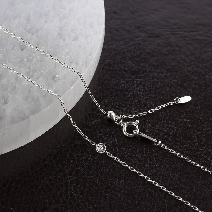 プラチナ ネックレス ダイヤモンド 1.0ct...の詳細画像5