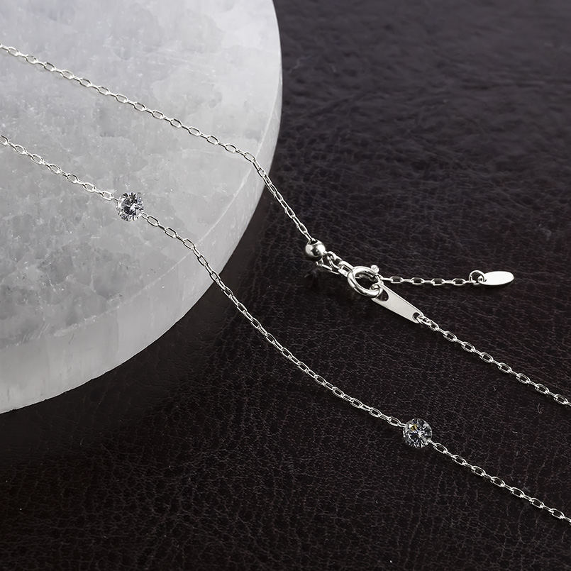 プラチナ ネックレス ダイヤモンド 1.5ct...の詳細画像5