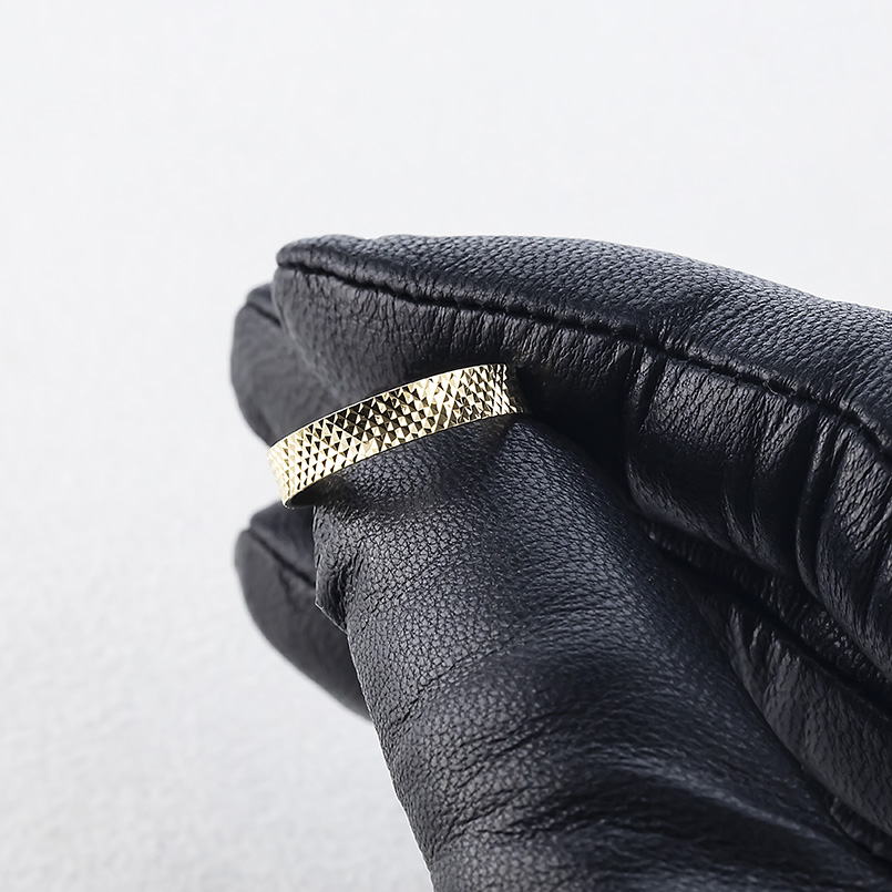 18金 フープピアス メンズ ピアス  ペア 大ぶり 幅広 ゴールド 18k クロスカット イエローゴールドk18 地金 シンプル あすつく 送料無料 セール saleの画像
