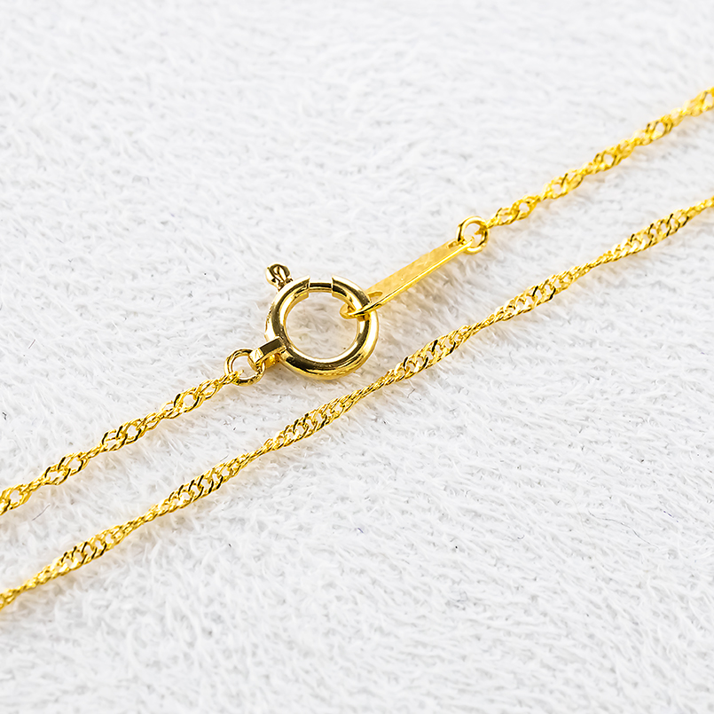 ジュエリー工房アトラス 24金 ブレスレット 純金 チェーンのみ 18cm