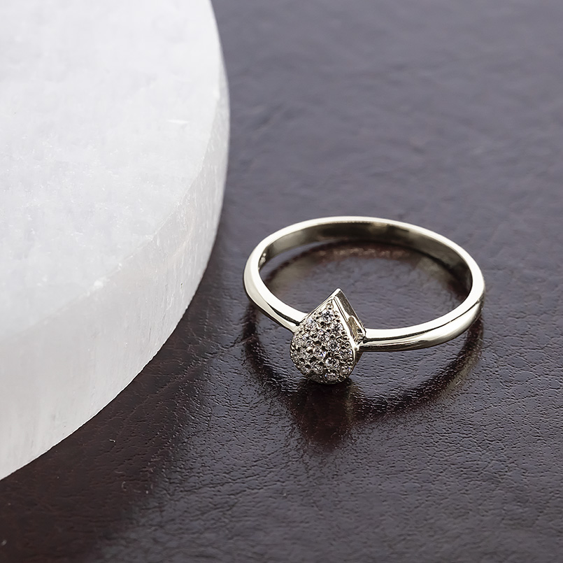 プラチナ パヴェ リング ダイヤモンド ドロップ 太め pt900 つゆ型 指輪 ダイヤ ピンキーリング 婚約指輪 シンプル おしゃれ 男女兼用 送料無料 セール saleの画像