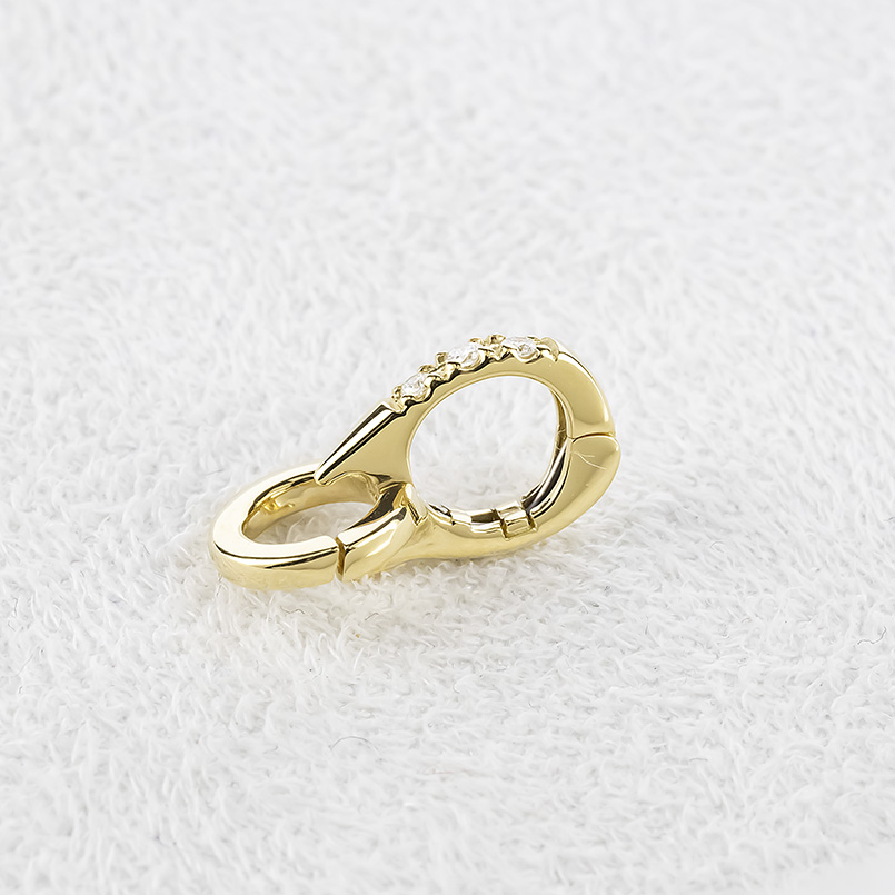 18金 アジャスターバチカン ダイヤモンド レディース ゴールド 18k ネックレス トップ ペンダントトップ マルチバチカン 万能 あすつく 送料無料 セール saleの画像