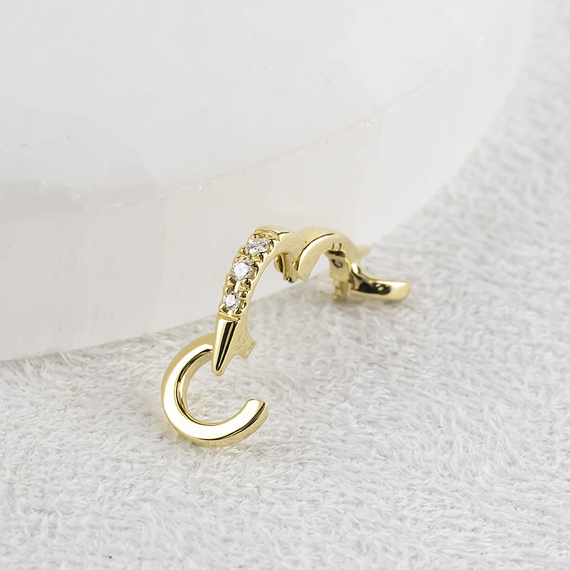 18金 アジャスターバチカン ダイヤモンド レディース ゴールド 18k ネックレス トップ ペンダントトップ マルチバチカン 万能 あすつく 送料無料 セール saleの画像