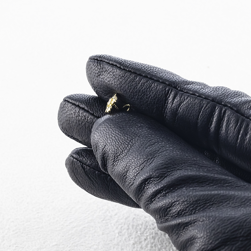 18金 ピアス 花 ダイヤモンド 片耳 レディース ゴールド 18k つけっぱなし 簡単装着 キャッチのいらないピアス キャッチナッシャー フラワー あすつく 送料無料の画像