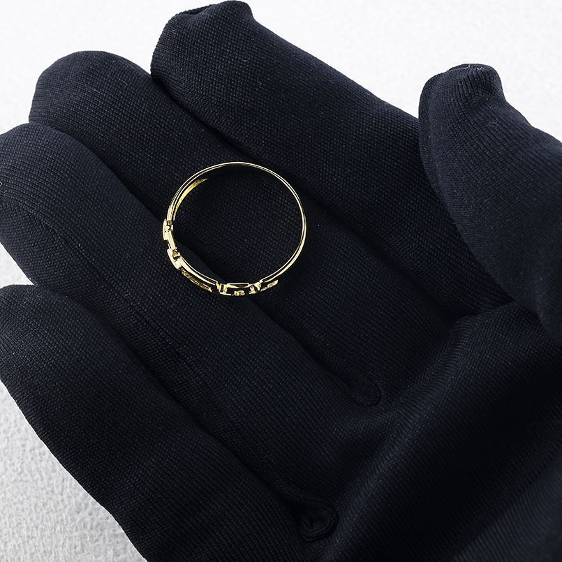 18金 リング レディース ゴールド 18k 細め 指輪 普段使い ピンキーリング 婚約指輪 ブロックチェーン シンプル おしゃれ 人気 ストレート 送料無料 セール saleの画像