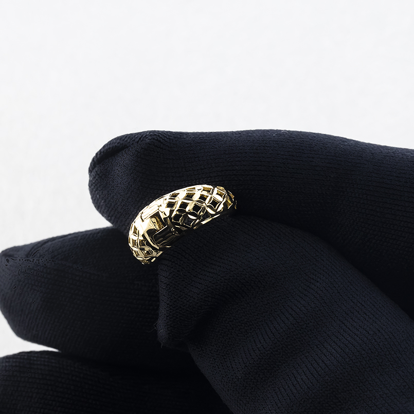 18金 フープピアス 片耳 レディース 透かし 幅広 太め 中折れ式 ゴールド 18k ピアス イエローゴールドk18 シンプル 人気 おしゃれ あすつく 送料無料 セールの画像