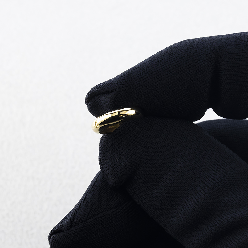 18金 フープピアス メンズ 片耳 甲丸 ゴールド 18k 地金 普段使い 小さめ 太め イエローゴールドk18 シンプル おしゃれ 人気 あすつく 送料無料 セール saleの画像