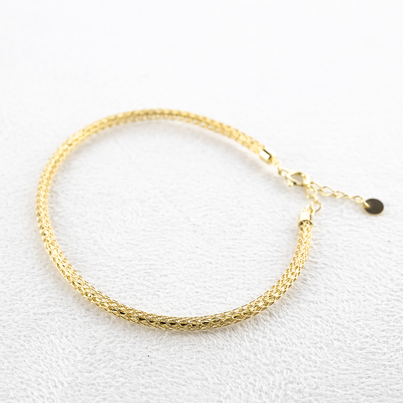 18金 ブレスレット バングル レディース 形状記憶 ゴールド 18k 太め イエローゴールドk18 シンプル おしゃれ 人気 あすつく 送料無料 セール saleの画像