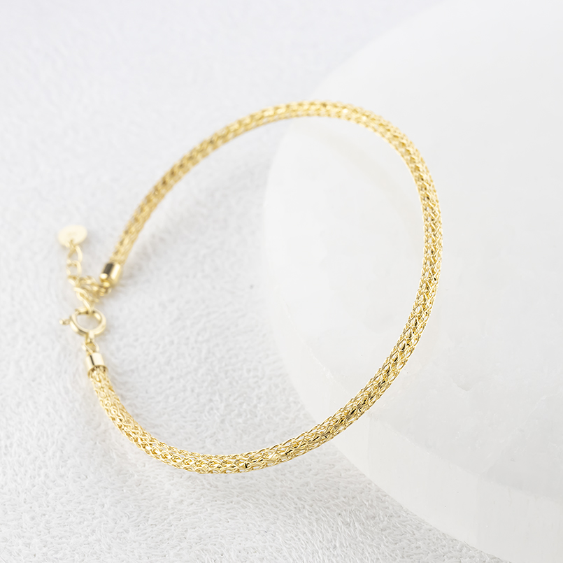 18金 ブレスレット バングル レディース 形状記憶 ゴールド 18k 太め イエローゴールドk18 シンプル おしゃれ 人気 あすつく 送料無料 セール saleの画像