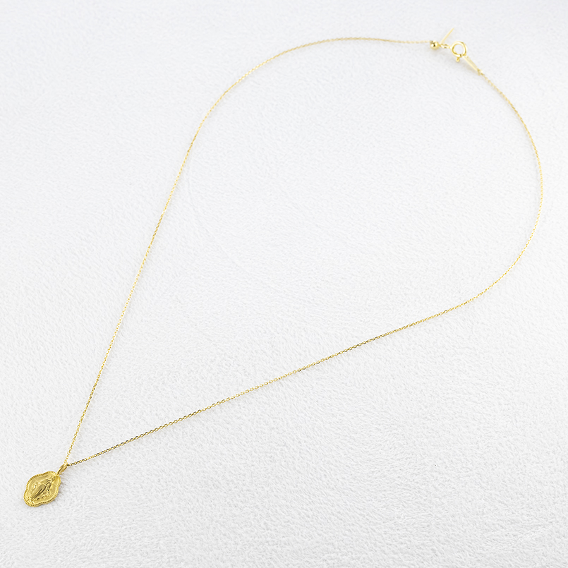 24金 ネックレス トップ 純金 マリア メダイ スモールメダル 造幣局検定刻印 ペンダントトップ ゴールド 24k 金 地金 男女兼用 あすつく 送料無料 セール saleの画像