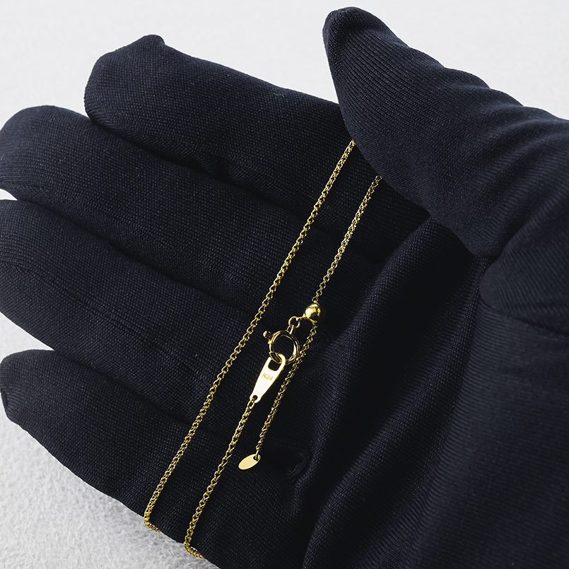 24金 ネックレス 純金 チェーンのみ 50cm 造幣局検定刻印付 レディース スライド式 ゴールド 24K k24 地金 フォックス チェーン あすつく 送料無料 セール saleの画像