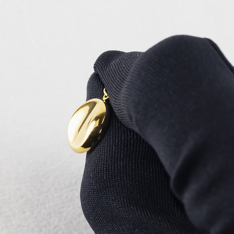24金 ネックレス トップ 純金 造幣局検定刻印 ペンダントトップ レディース 月 ムーン 丸 まる ゴールド 24k 金 地金 あすつく シンプル 送料無料 セール saleの画像