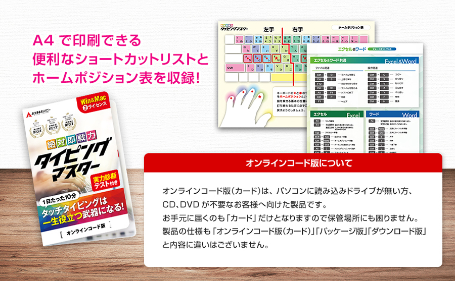 日本人気超絶の オンラインコードカード版 絶対即戦力タイピングマスター タイピング ソフト タッチタイピング タイピング練習 キーボード練習 Win  Mac版 2ライセンス profphone.nl