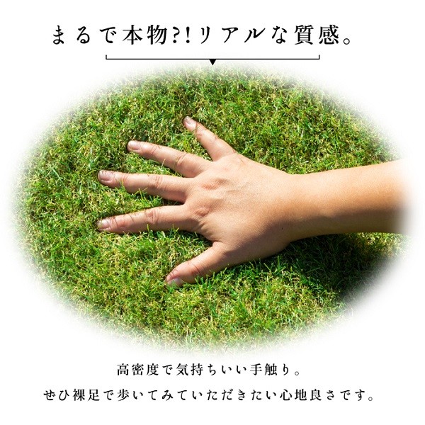人工芝 ロール 庭 DIY 1m×10m 毛足20mm u字ピン 22本 マット 芝生 春色