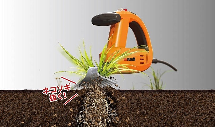 除草バイブレーター★TW-800★草引き★草抜き★ムサシ Amazon | ムサシ 除草バイブレーター オレンジ TW-800 | 草刈機