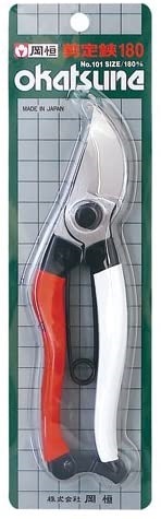 剪定ばさみ 岡恒 日本製 剪定鋏 180mm No.101 オカツネ 女性