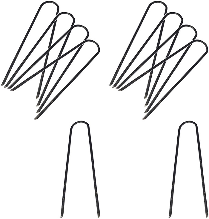 セフティー3 防草シート ピン 20cm 10本 U型ピン U字ピン 固定ピン