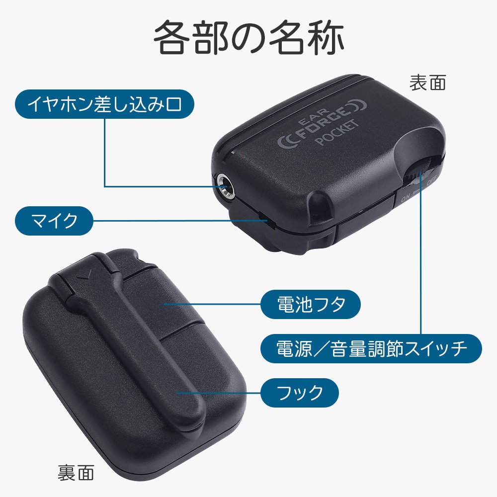 集音器 高齢者 電池式 イヤホン 補聴器 日本語説明書付き 耳掛け 片耳 両耳 耳掛け式集音器 補聴器本体 集音機 エムケー精工