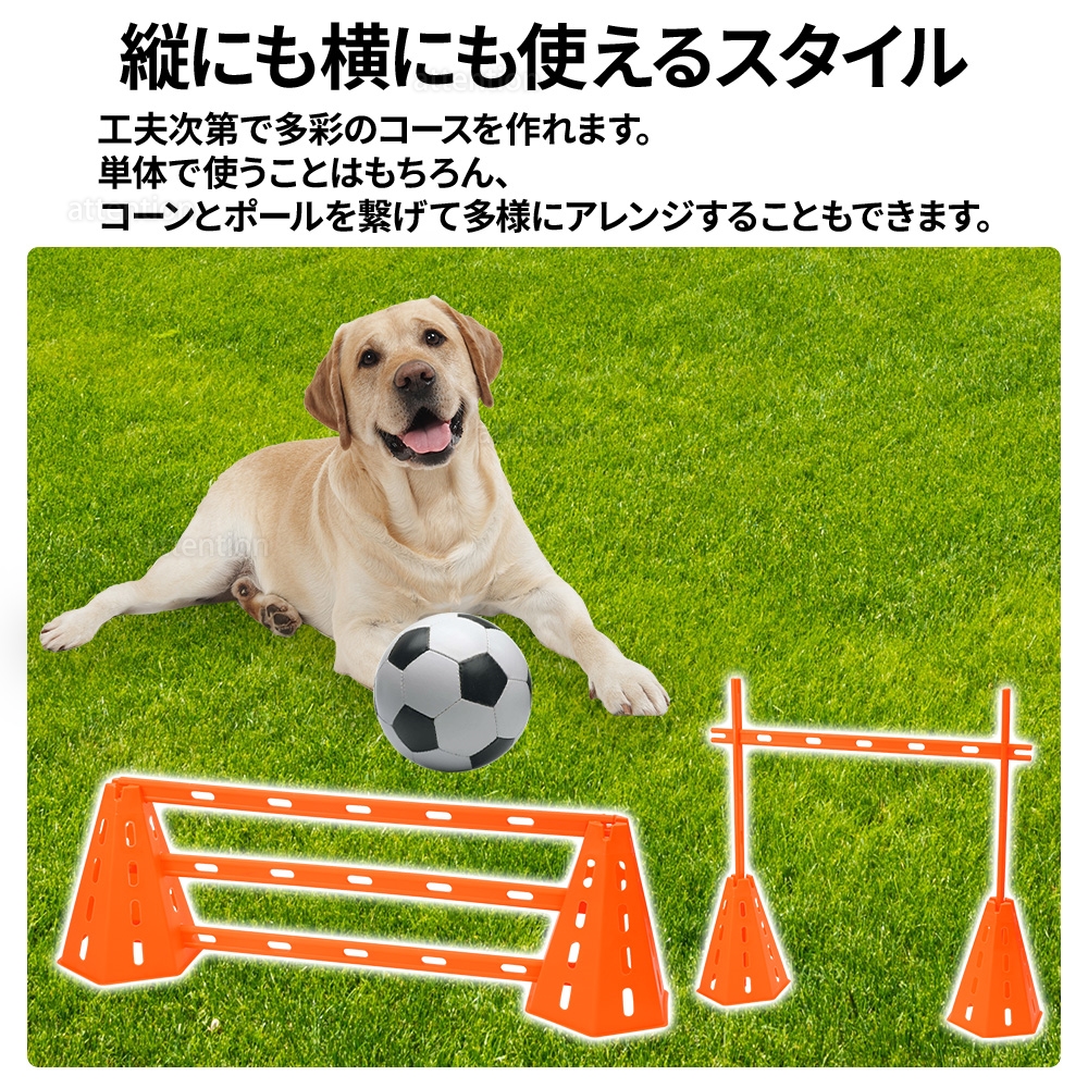 犬用 ハードル 高さ調整可能 アジリティ 犬 ドッグハードル