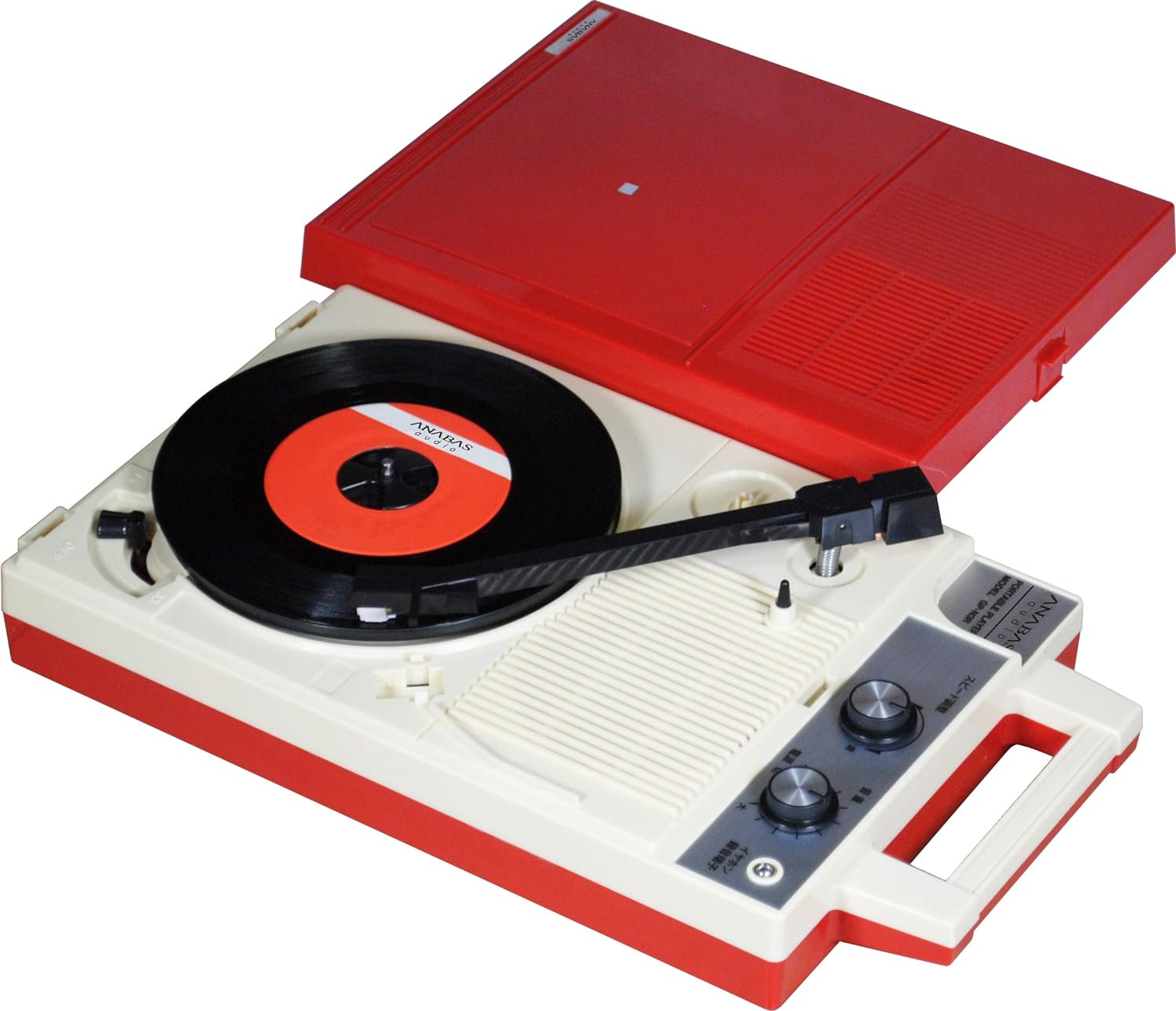 ANABAS（アナバス） ポータブルレコードプレーヤー 針 高音質 復刻版