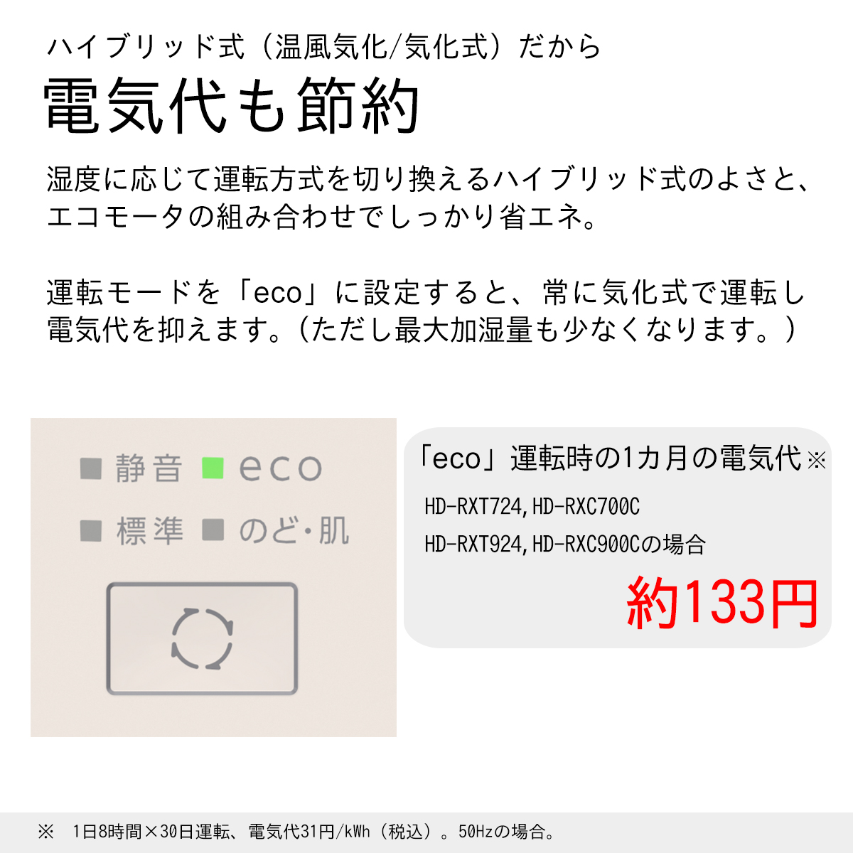 ダイニチ（Dainichi） 加湿器 ハイブリッド式 Dainichi HD-RXC700CW