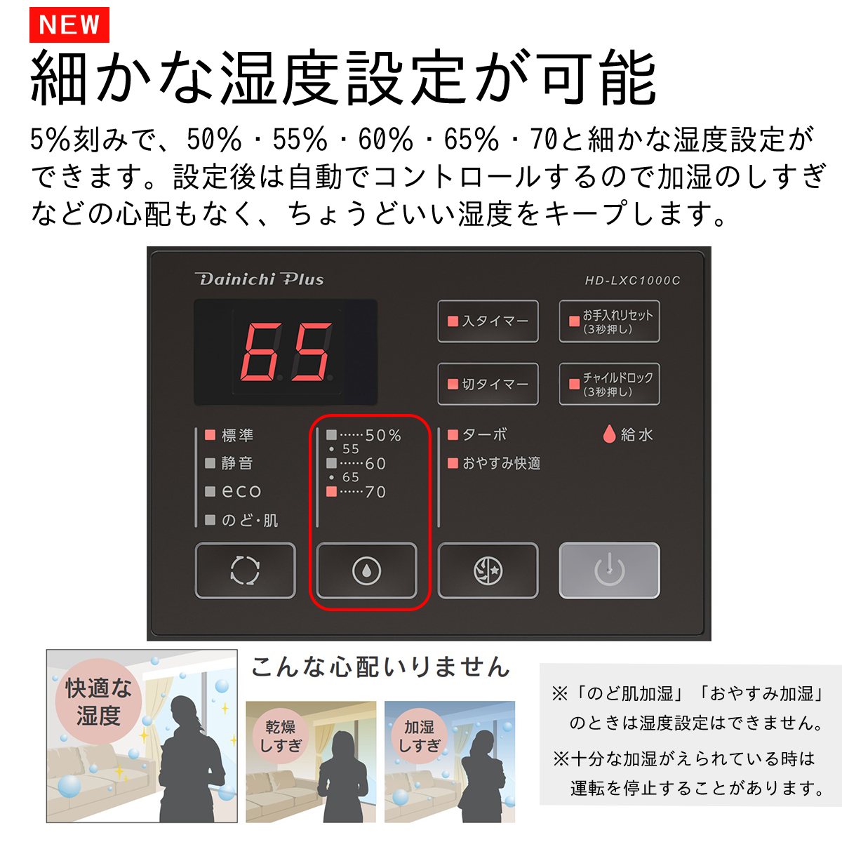 ダイニチ（Dainichi） 加湿器 ハイブリッド式 Dainichi HD-LXC1000CW