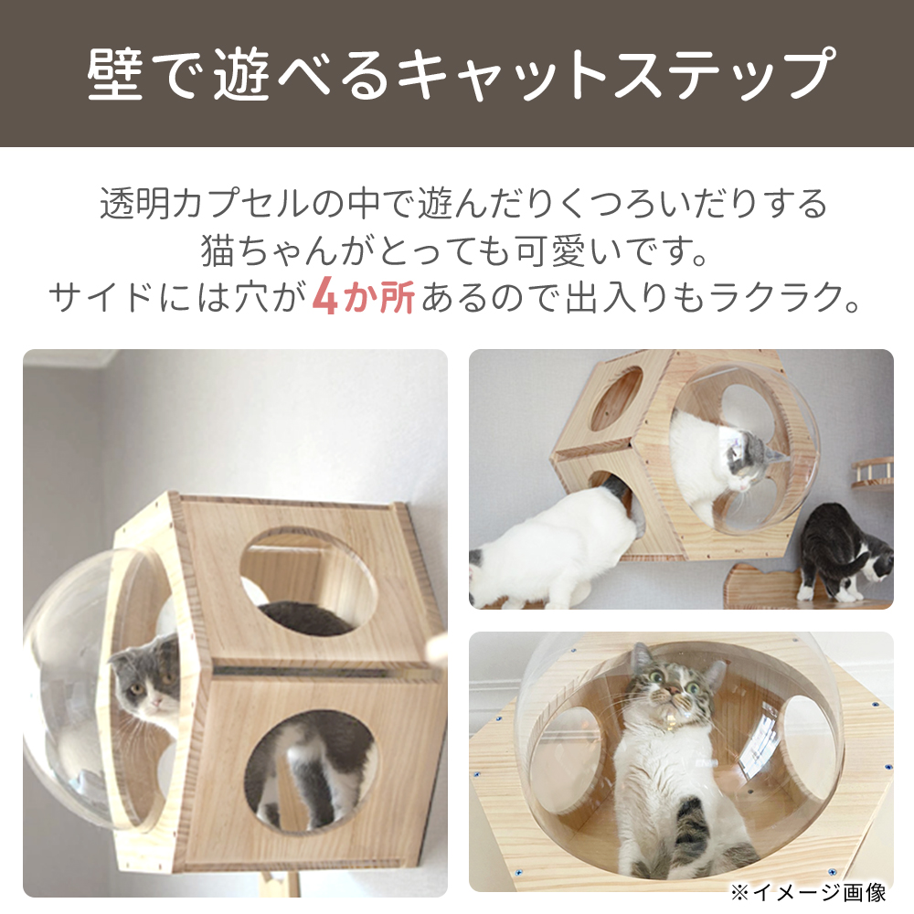 【M2830-93-65】キャットウォーク 4点セット　猫用　キャットステップ キャットウォーク 4点セット 猫用 キャットステップ DoubleTT キャット