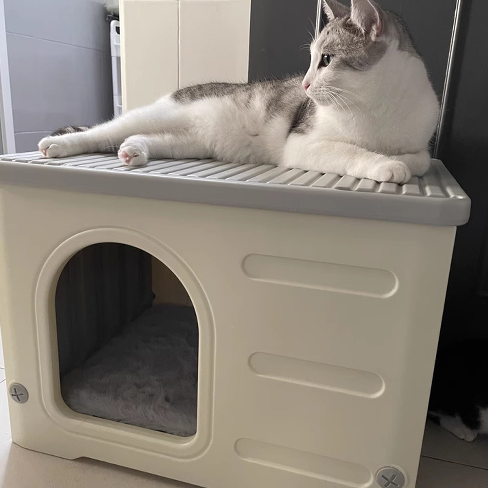 キャットハウス 屋外 猫ハウス ペットハウス 外猫ハウス 雨よけ 防風