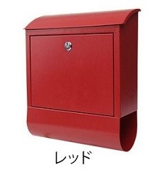 ☆新品未使用☆　玄関·屋外用　郵便ポスト ポスト 壁掛け 鍵付き おしゃれ 屋外用 郵便ポスト 北欧 玄関