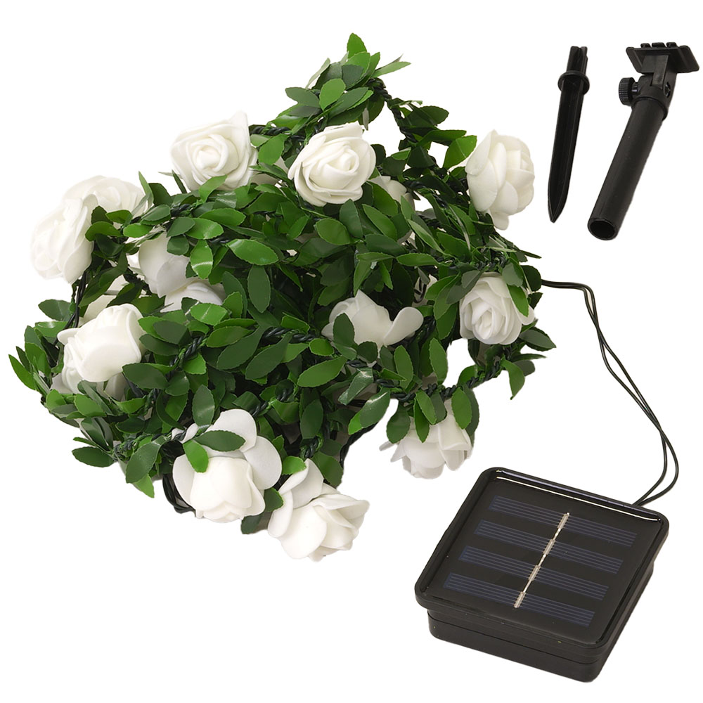 屋外イルミネーション　５点セット品　【バラ売り可能】 ソーラー イルミネーション 屋外用 つらら スノーフォール 10本 30cm