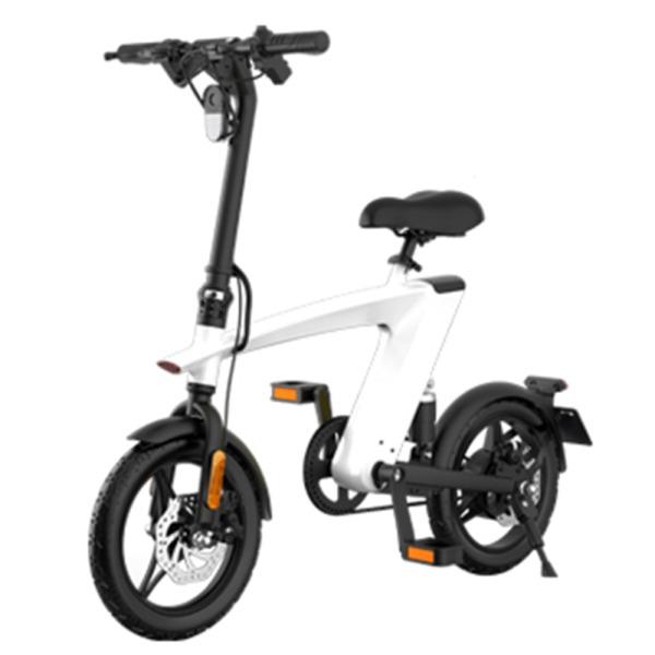 電動自転車 折りたたみ おしゃれ E-BIKE H1 ディスクブレーキ 乗用玩具 ユーロデザイン 3段階ギア 防水防塵 大容量 電動 自転車 最先端 バッテリー | ブランド登録なし | 03