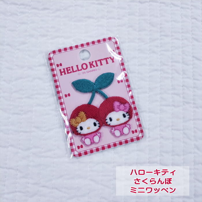 【未開封】 HELLO KITTY♥︎ 40周年記念♥︎ キャラピン サンリオキャラクター≪Sanrio Character≫ハローキティ さくらんぼ