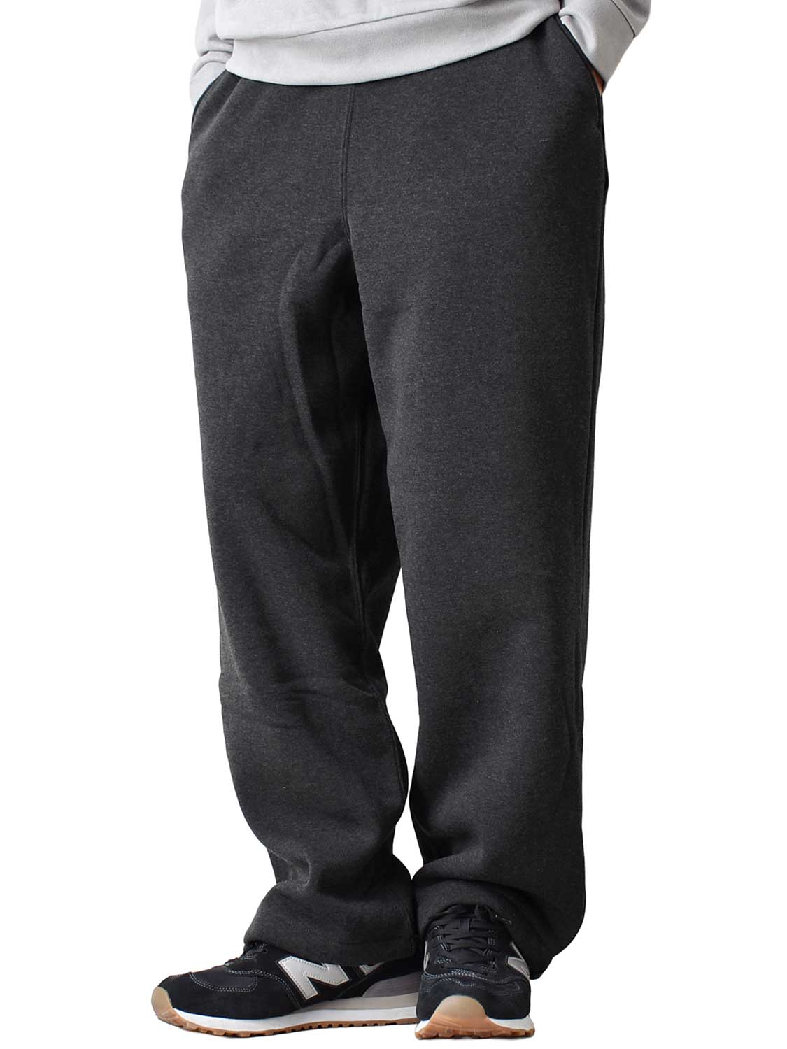 スウェットパンツ メンズ ストレッチ 裏起毛 ワイドシルエット 秋冬