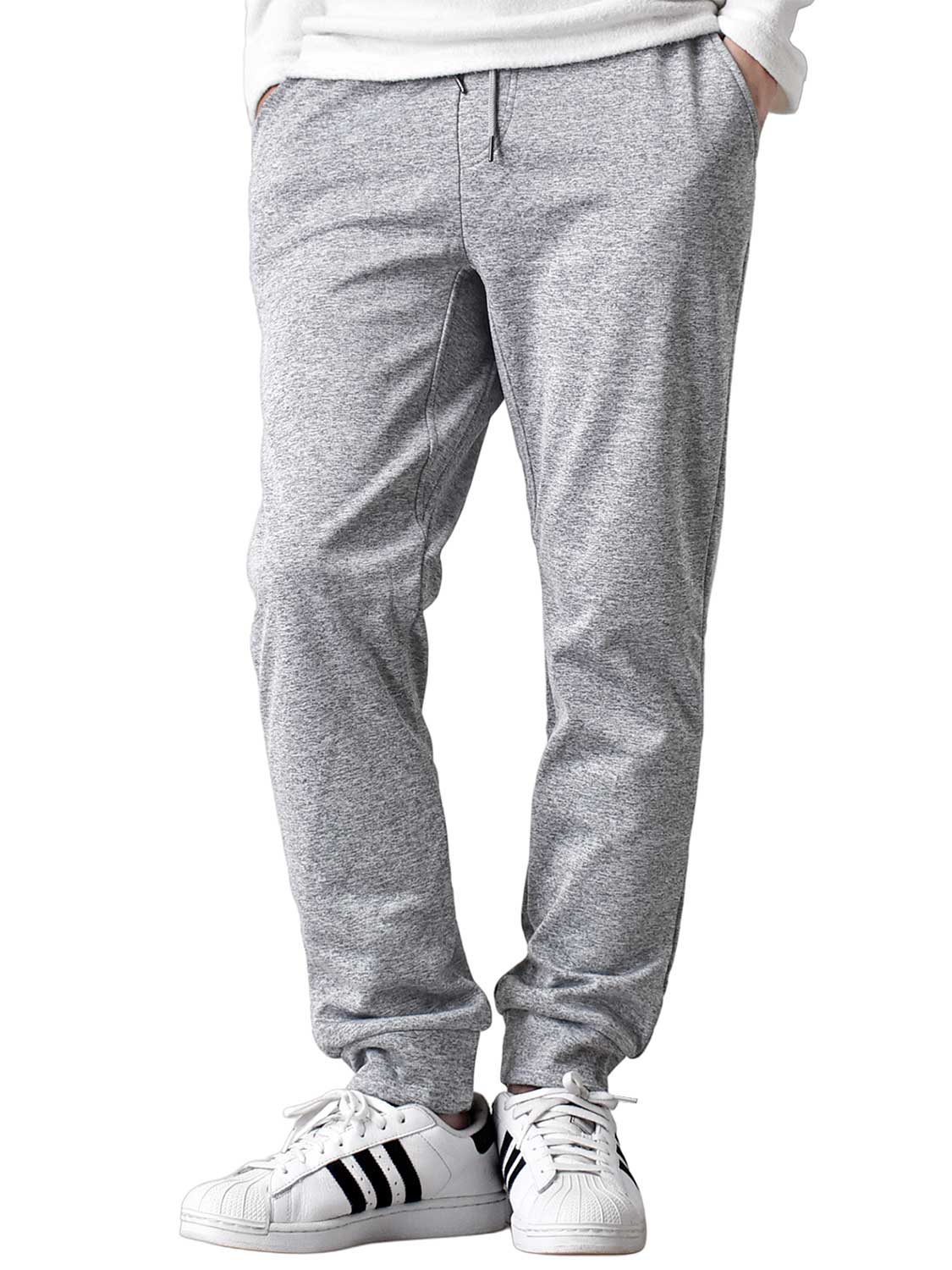 ARONA 防風 裏起毛 スウェットパンツ メンズ 暖か ストレッチ 防寒