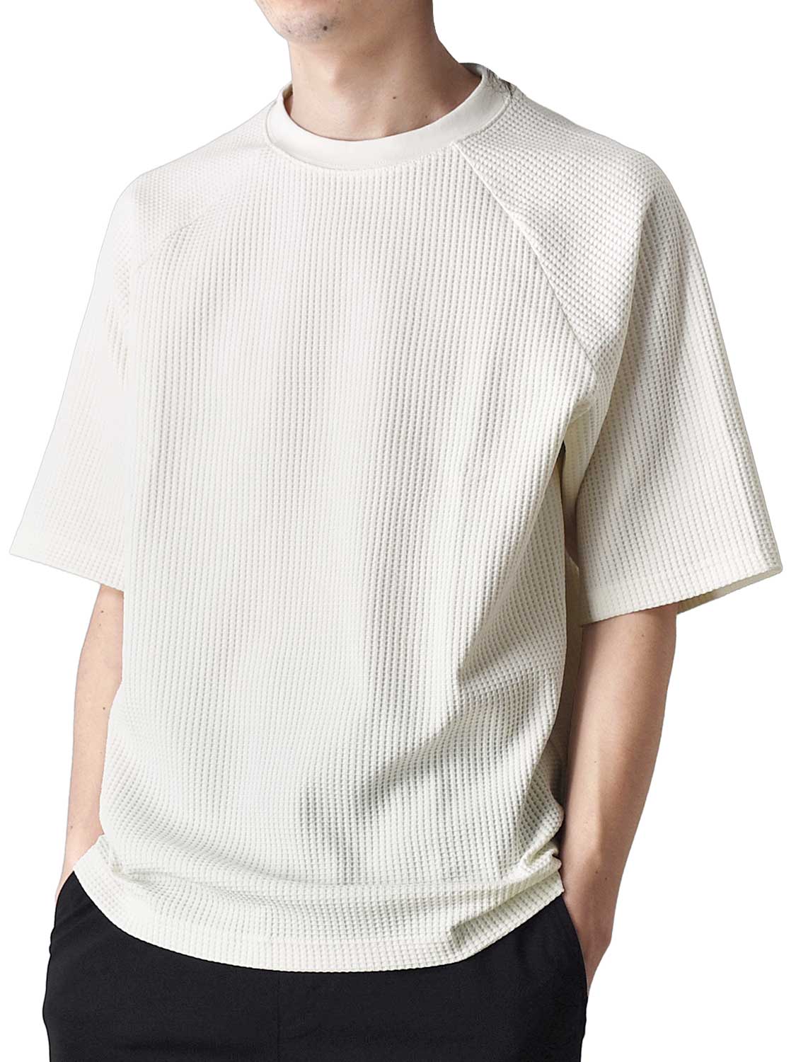 CAPTAIN STAG（キャプテンスタッグ） Tシャツ ワッフル メンズ 半袖
