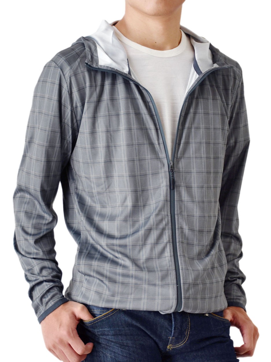 パーカー 薄手 涼しい Dryストレッチ フード ジャケット ドライ 接触冷感 吸汗速乾 メンズ Uvカット 送料無料 父の日 通販y As アット セレクト 通販 Yahoo ショッピング