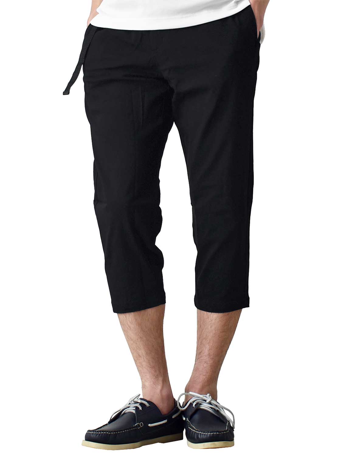 HERNO ライトナイロン ストレッチパンツ クロップド丈 HERNO】ヘルノ LIGHT NYLON STRETCH クロップド パンツ